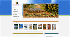 Desktop Screenshot of cathedralpress.com