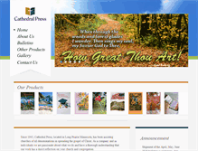 Tablet Screenshot of cathedralpress.com
